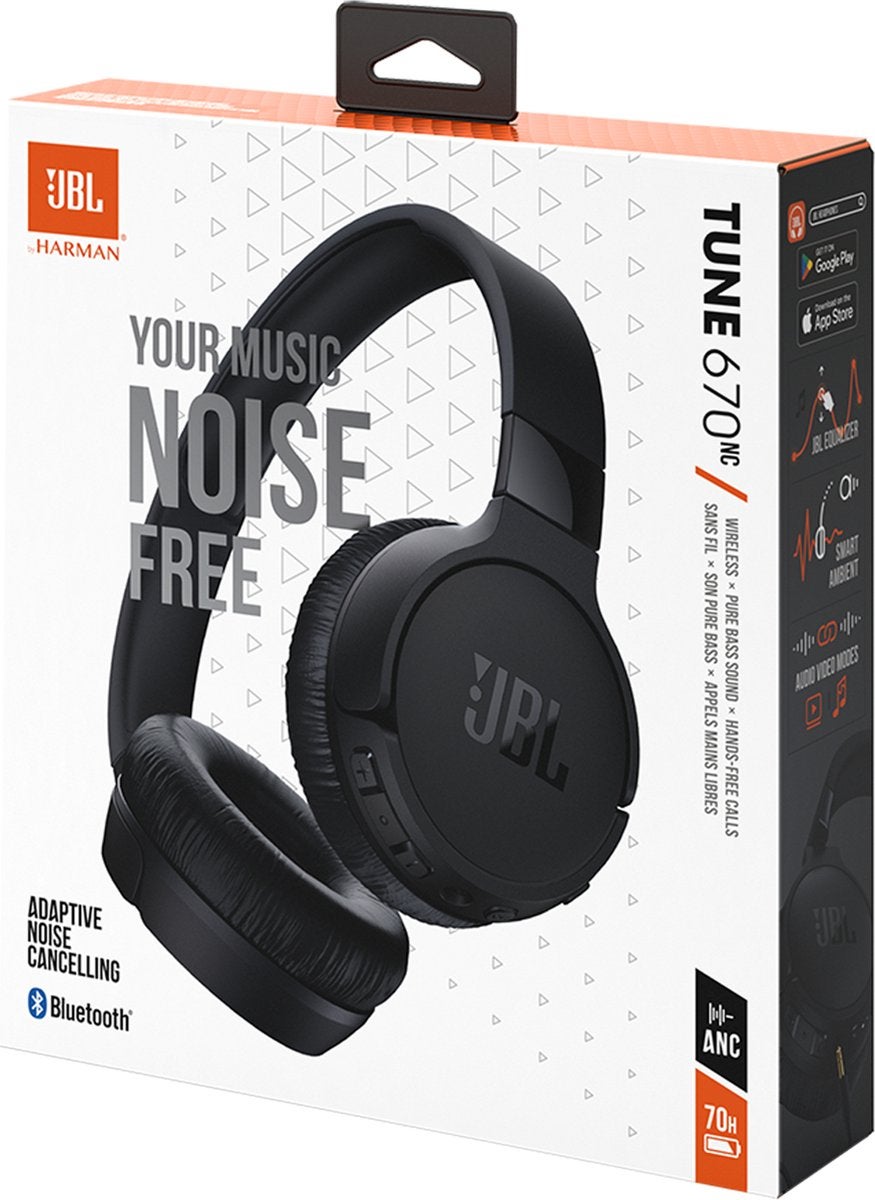 JBL Tune 670NC Zwart