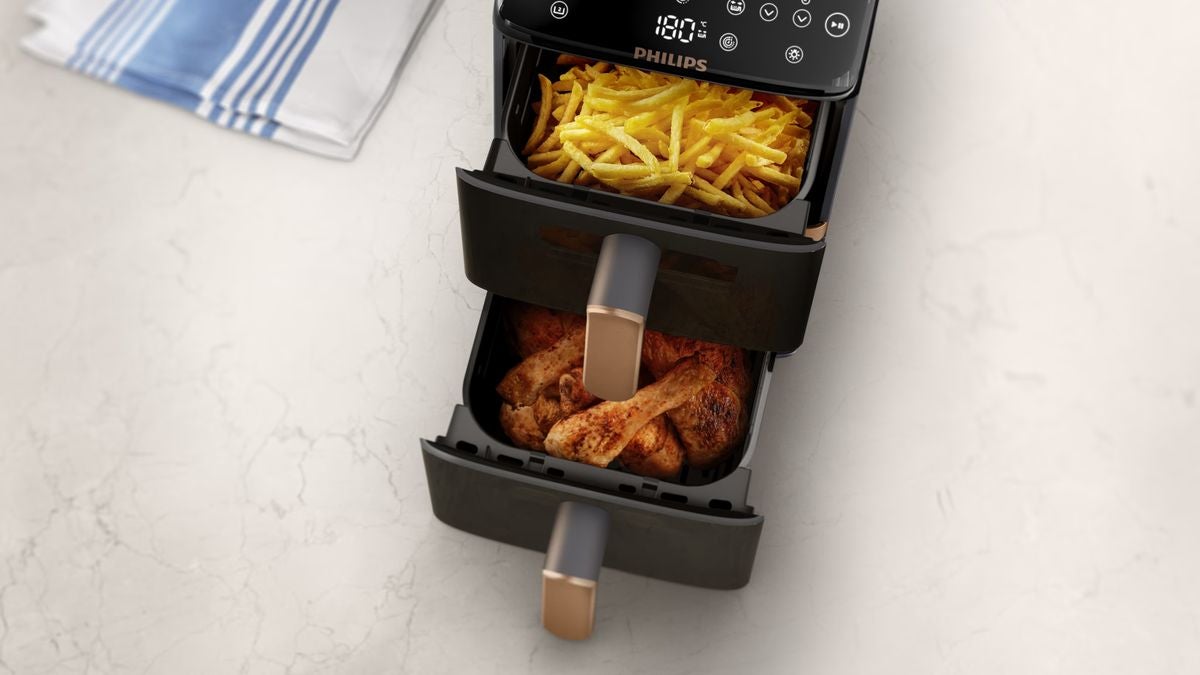 Philips 4000 Series Stacked Dual Basket NA462/70