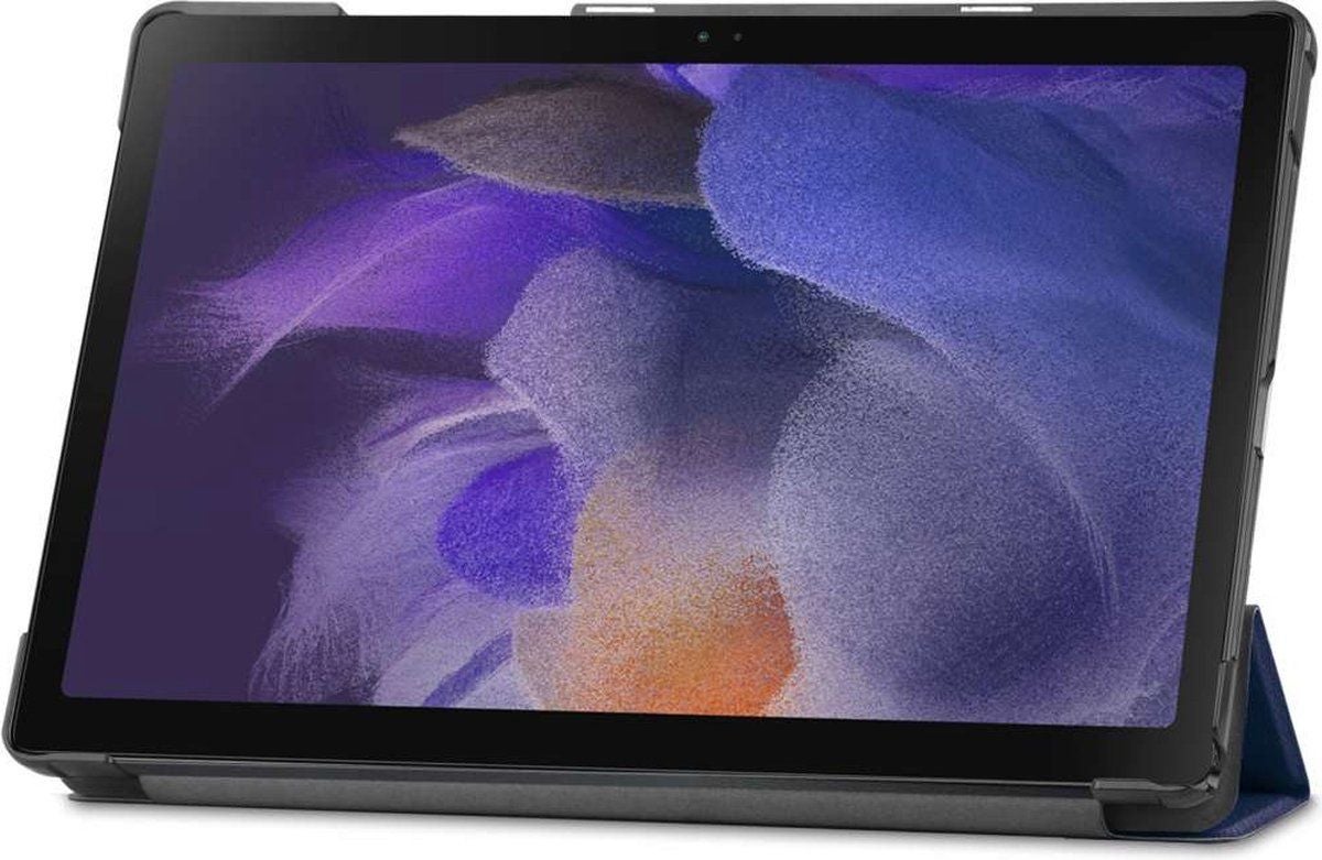 Just in Case Smart Tri-Fold Case - Samsung Galaxy Tab A8 - Blauw