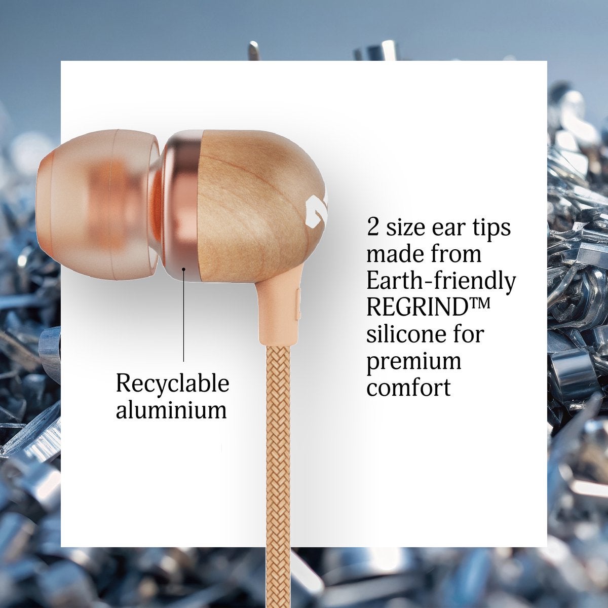 House of Marley Smile Jamaica USB-C Copper