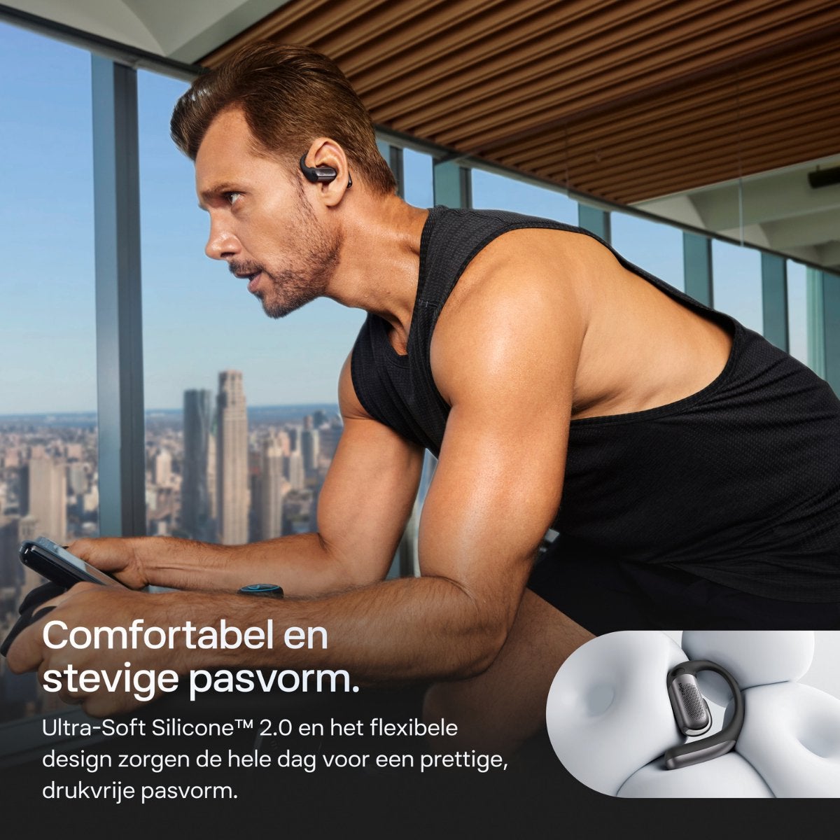 Shokz OpenFit Pro ANR Zwart