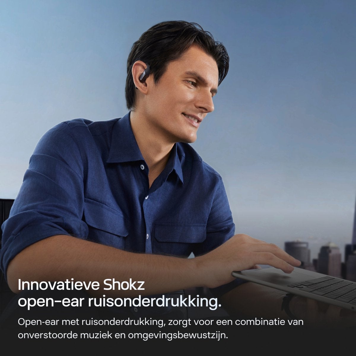 Shokz OpenFit Pro ANR Zwart
