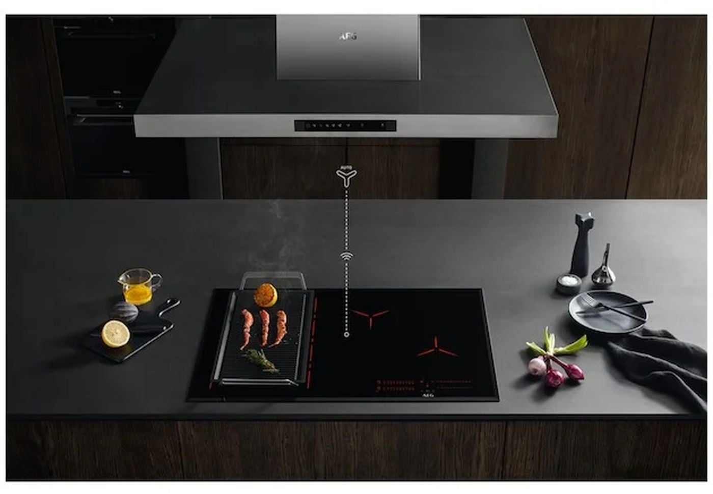 AEG IKB64411FB Zwart