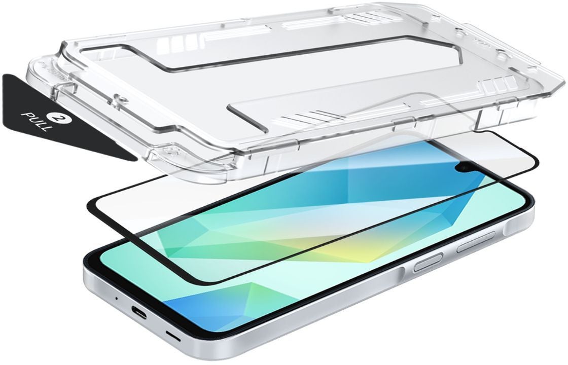 Just in Case Samsung Galaxy A16 Screenprotector + Perfect Result Applicator