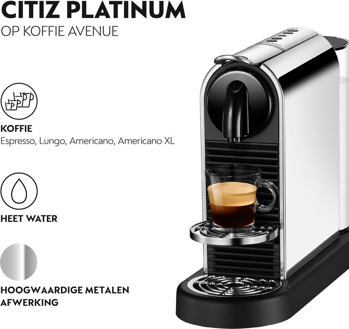 De'Longhi Nespresso CitiZ Platinum EN220.M