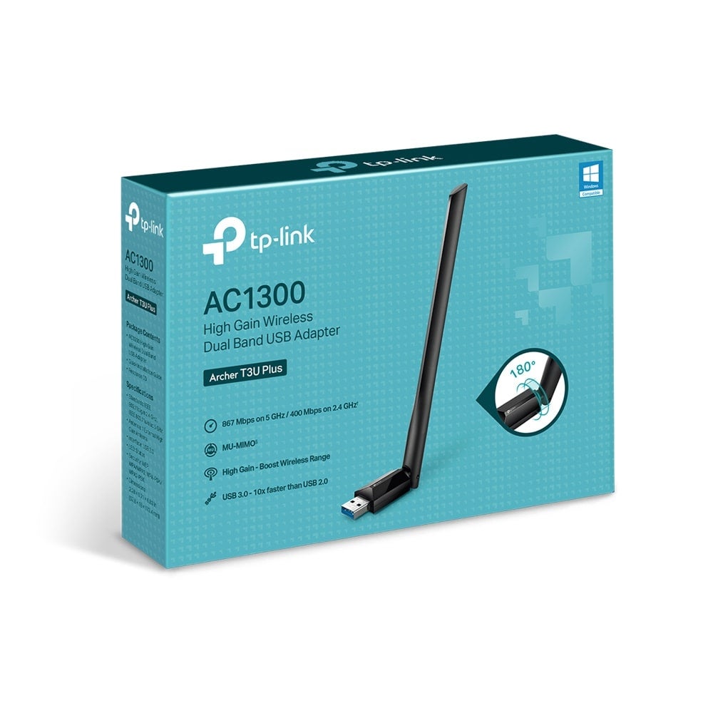 TP-Link Archer T3U Plus USB WiFi Adapter