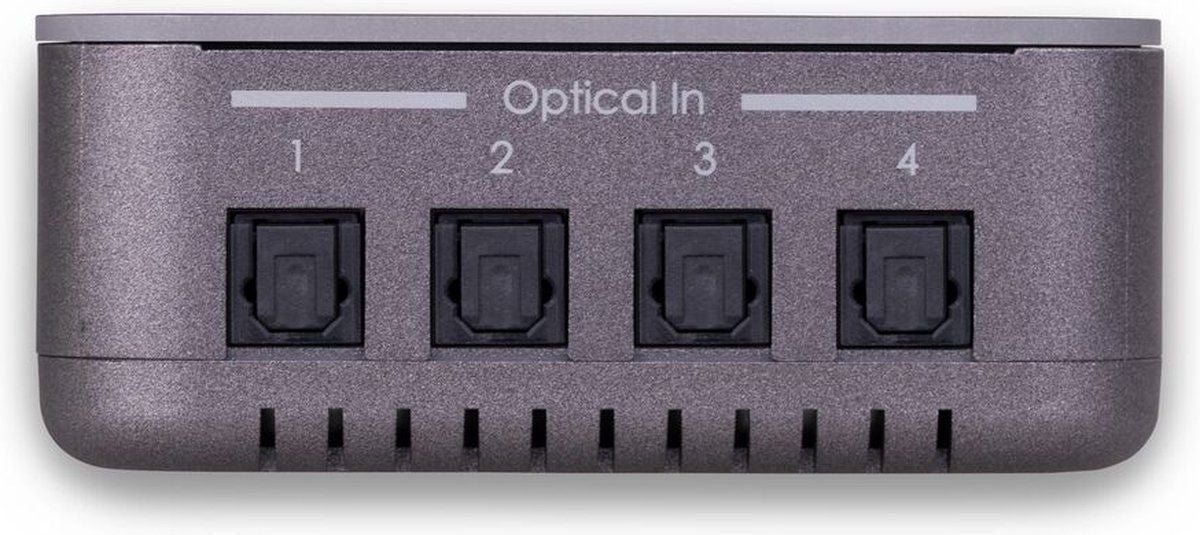 Marmitek Connect TS41 Toslink Digital Audio Switch 4x1