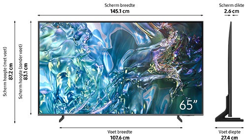 Samsung QLED 4K 65Q68D (2024)