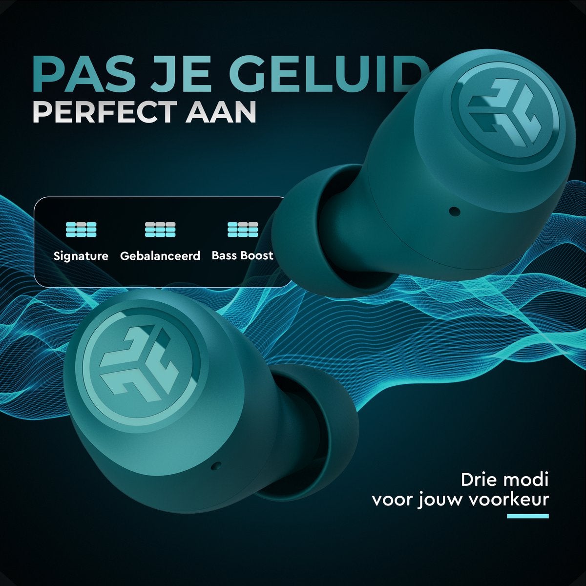 JLab Go Air Pop True Wireless Groen