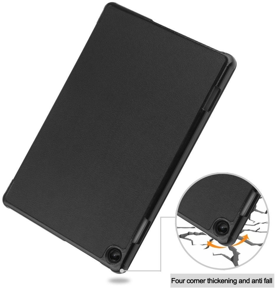 Just in Case Smart Tri-Fold Case - Lenovo M10 - Zwart