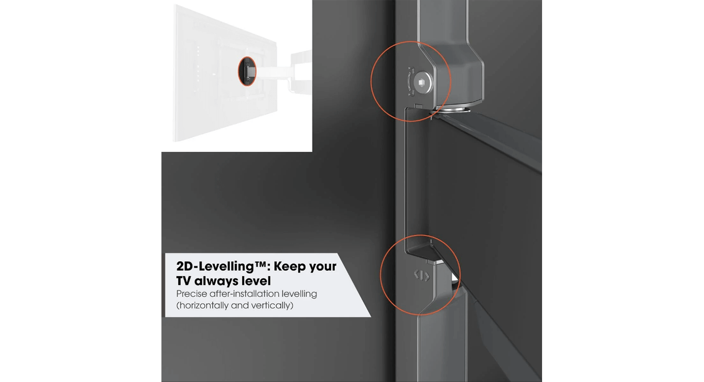 Vogel's TVM 5445 32 -65 inch zwart Draaibare tv-beugel