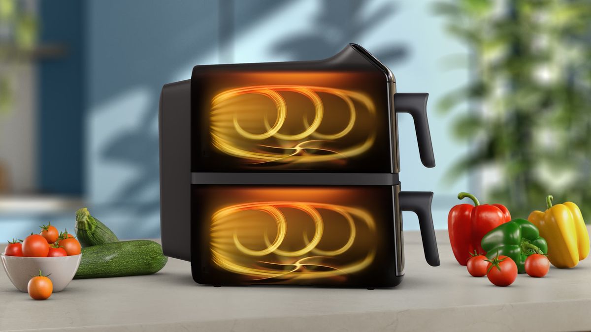 Philips 4000 Series Stacked Dual Basket NA462/70