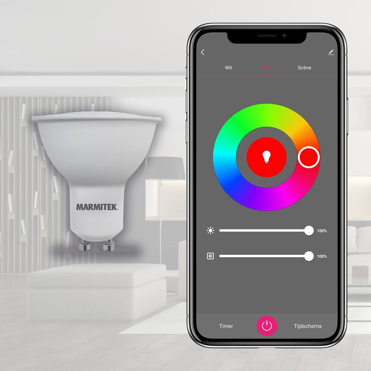 Marmitek Glow XSE - Slimme lamp (Wit)