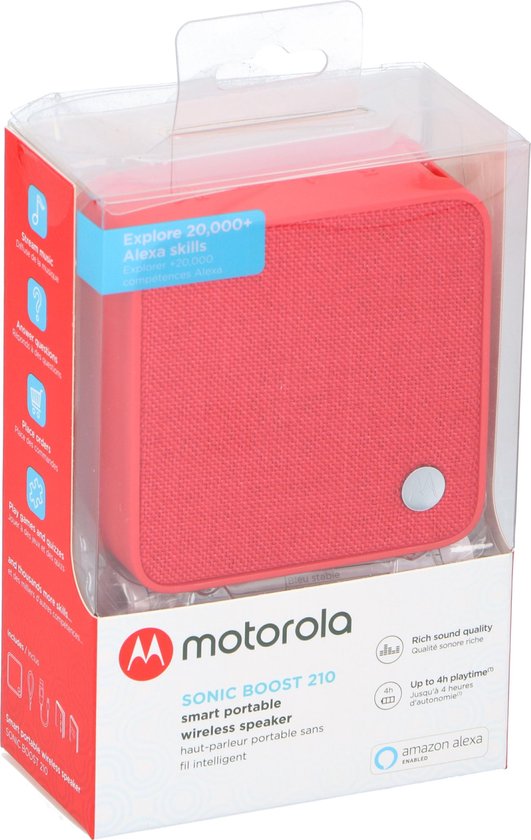 Motorola SonicBoost 210 Rood