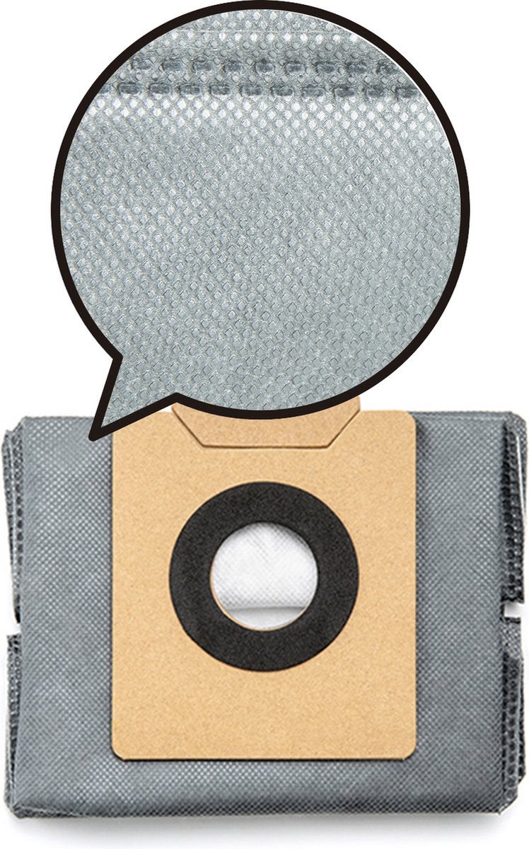 Eufy antibacteriële en geurverdrijvende stofzak voor X8 Pro-serie + X10 (6 stuks)