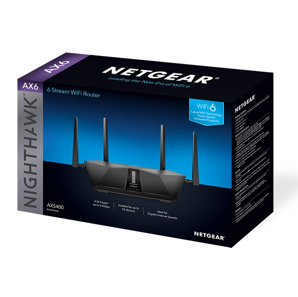 Netgear Nighthawk RAX50 WiFi 6