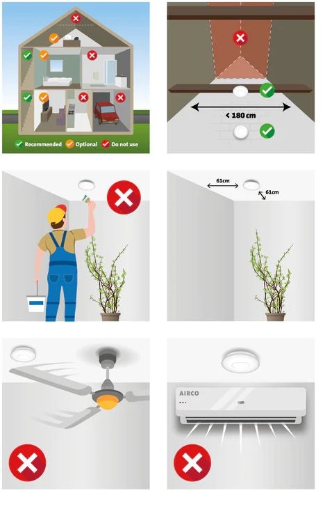 Alecto SA-102 Rookmelder (2 Pack)