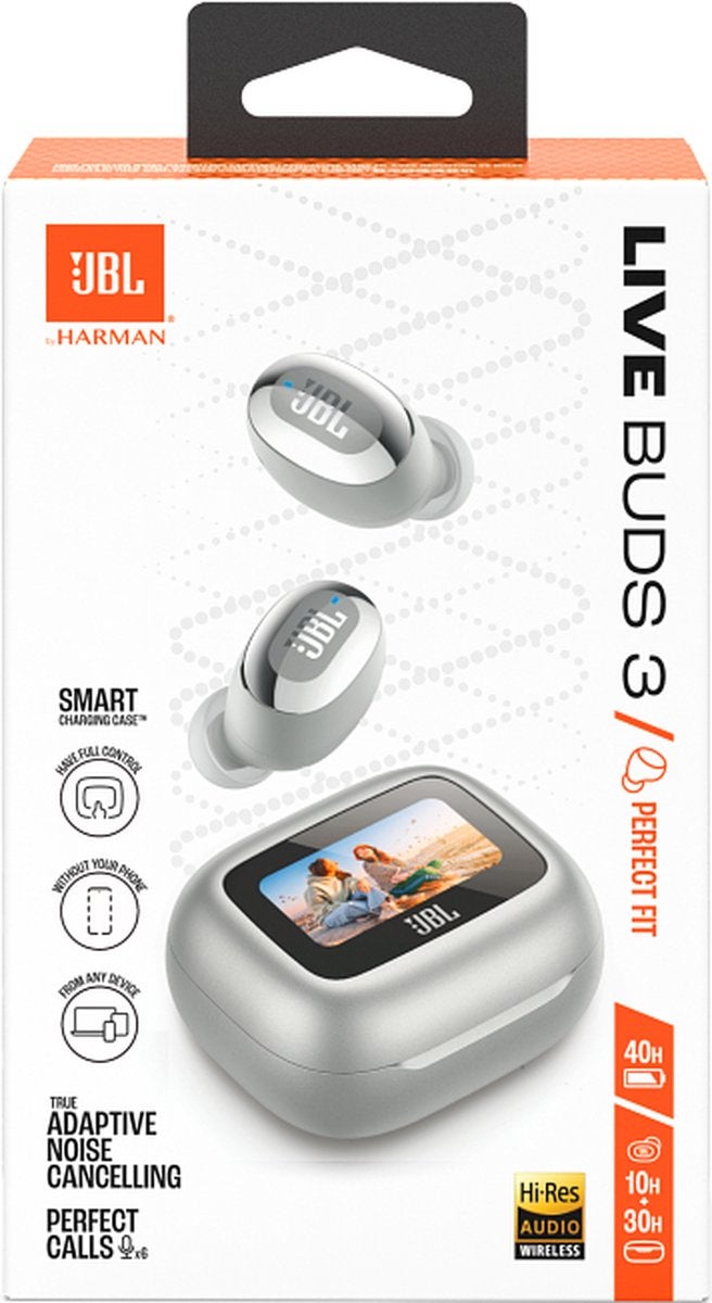 JBL Live Buds 3 Zilver