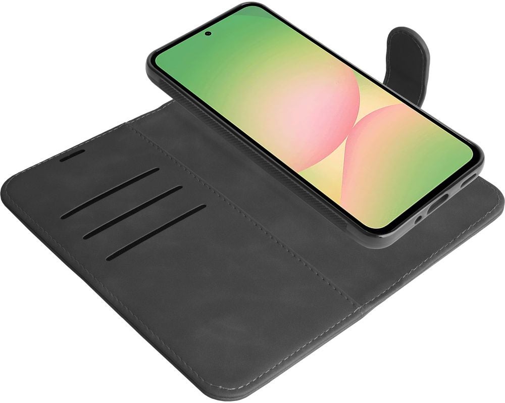 Just in Case PrimeWallet Case Samsung Galaxy A57 PU leer Zwart