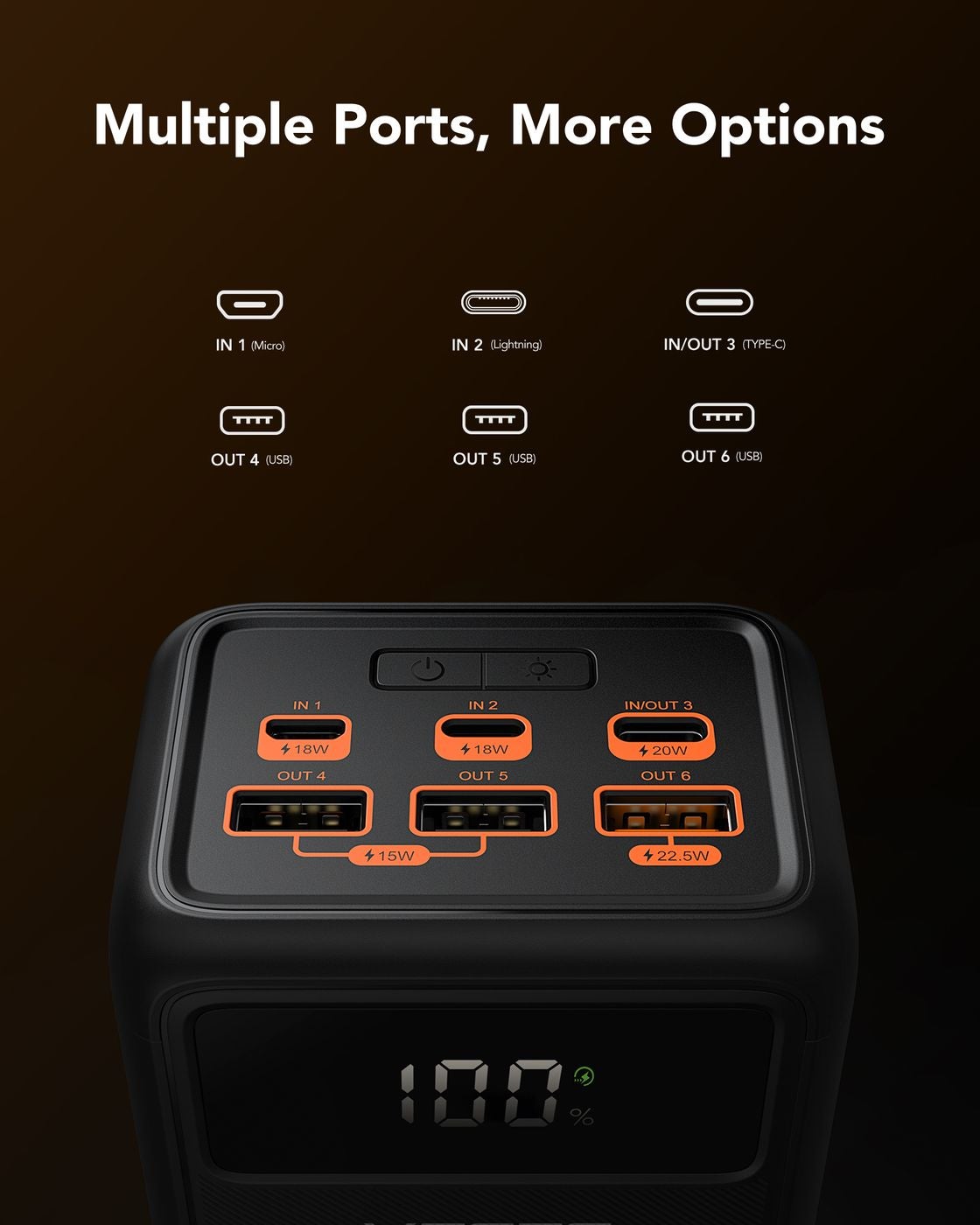 Veger Tank Lite W5001 50.000 mAh Zwart