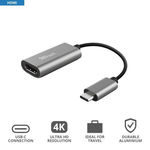 Trust Dalyx USB-C naar HDMI adapter