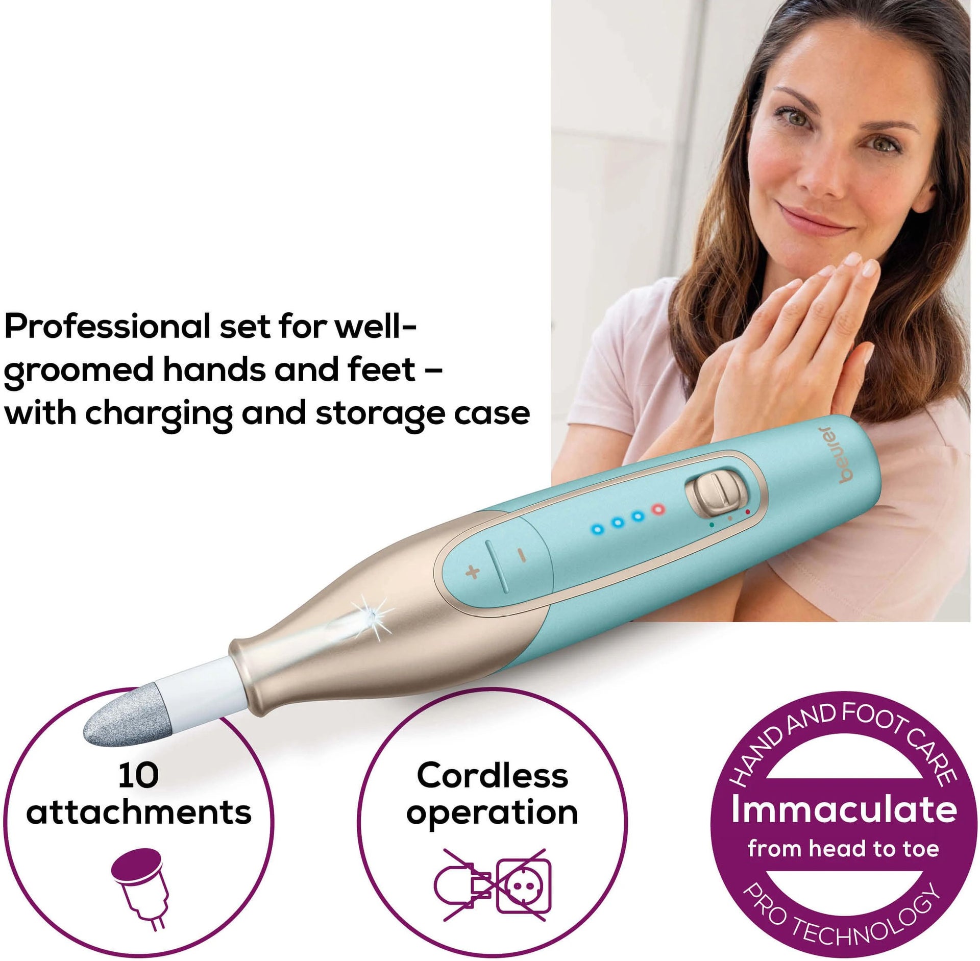 Beurer MP 84 Manicure-/ pedicureset