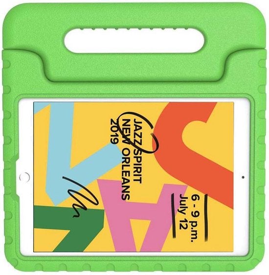 Just In Case Kids Case Cassic - Apple iPad 10.2 - Groen