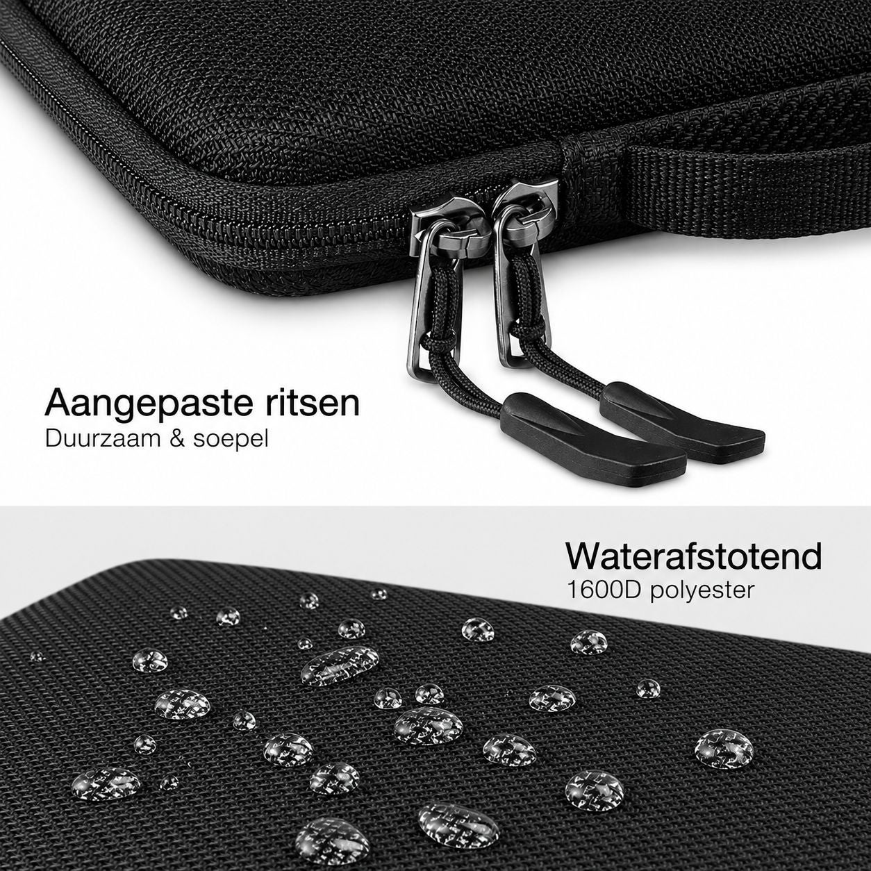 Laptophoes 13-14 inch Zwart (Hardcase)