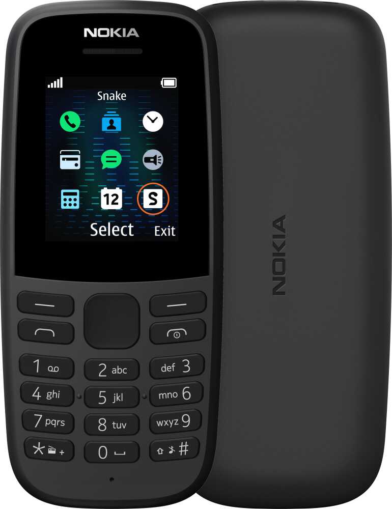 Nokia 105 Zwart
