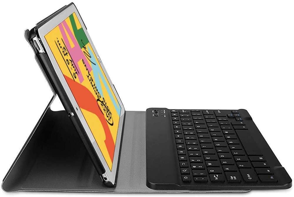 Just In Case Just in Case Premium Bluetooth Keyboard - Apple iPad 10.2 - Zwart