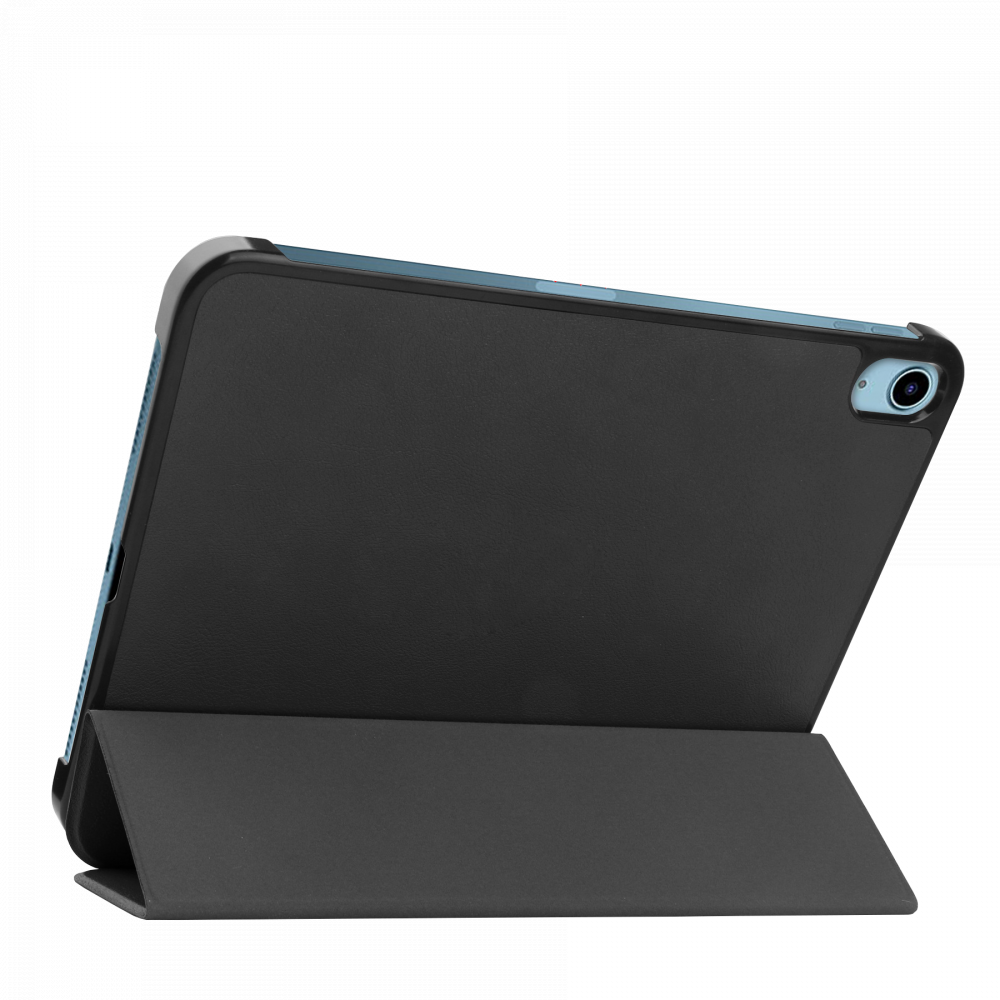 Just in Case Smart Tri-Fold Case - Apple iPad 2022 - Zwart