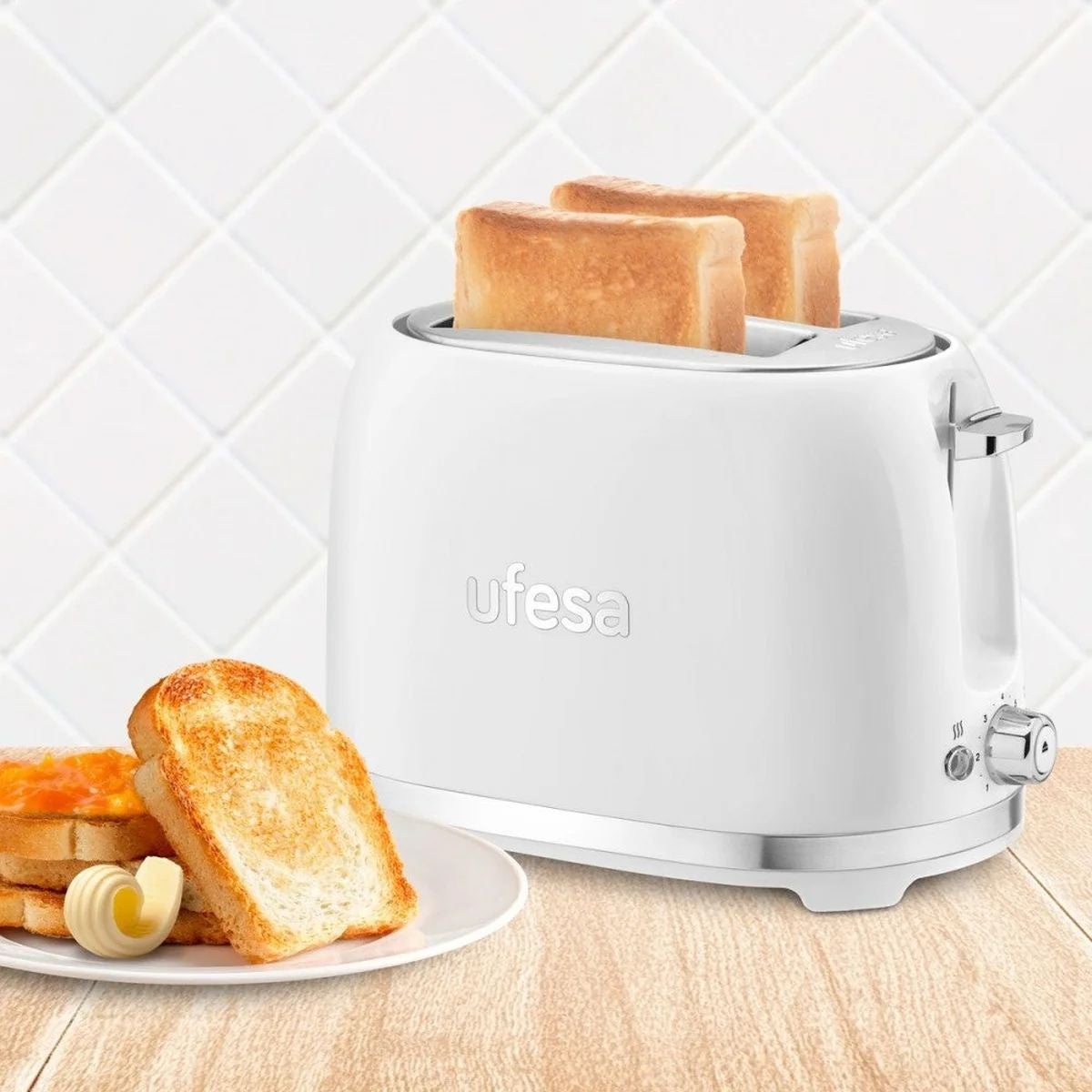 Ufesa Classic PinUp Wit