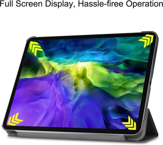 Just in Case Smart Tri-Fold voor iPad Pro 12.9 Zwart