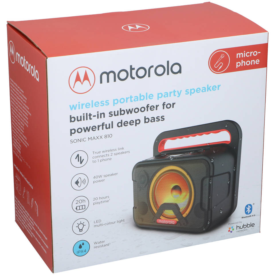 Motorola Sonic Maxx 810 Portable Party Speaker
