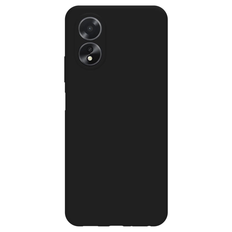 Just in Case Soft TPU Back Cover voor Oppo A18/A38 Zwart