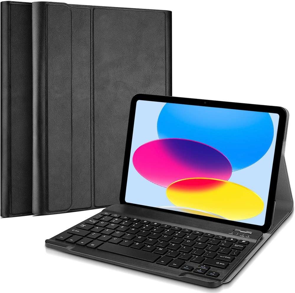 Just in Case Premium Bluetooth Keyboard Cover - Apple iPad 2022 - Zwart