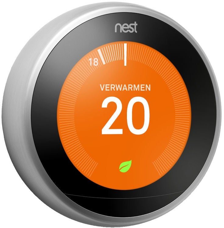 Google Nest Learning Thermostaat V3 Zilver