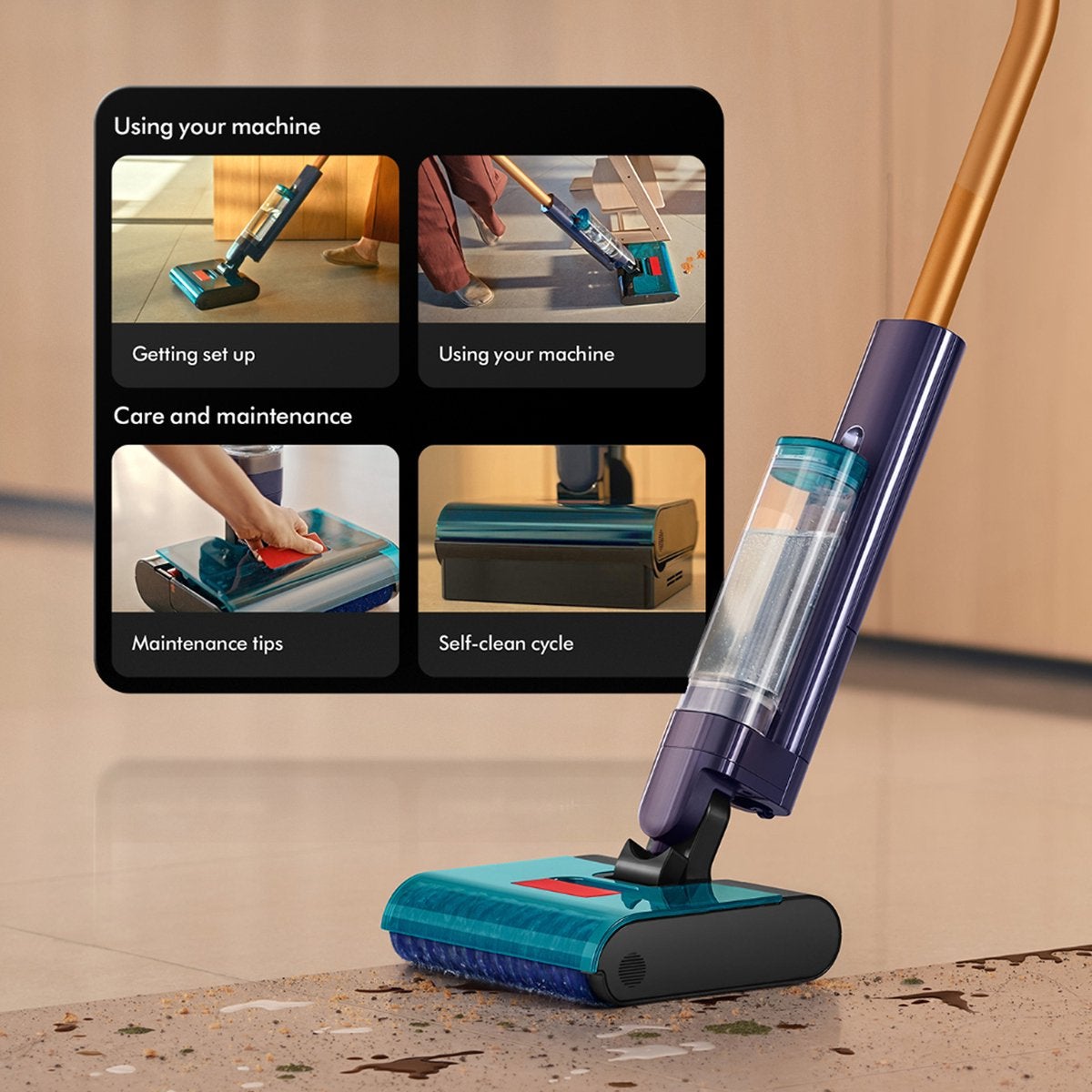Dyson Clean+Wash Hygiene