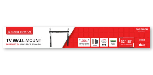 Superior Electronics SUPSTV002 32-55 Fixed Ultra Flat