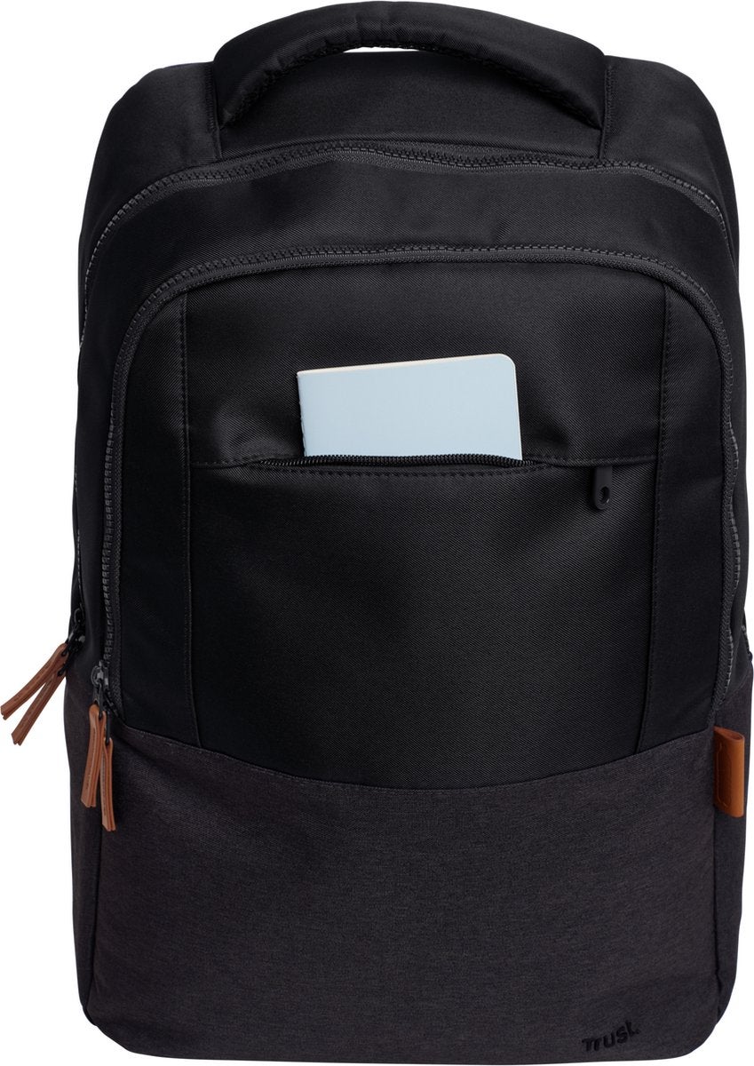 Trust Lisboa 16 inch laptoprugzak Eco Zwart