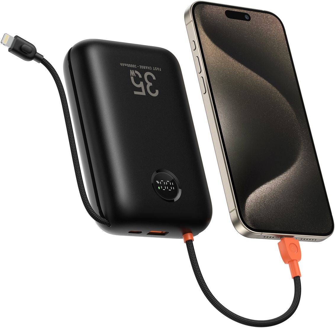 Veger K1 W1188 10.000 mAh Powerbank Zwart