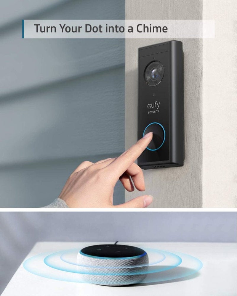 Eufy Video Doorbell 2K (Batterij) + Homebase
