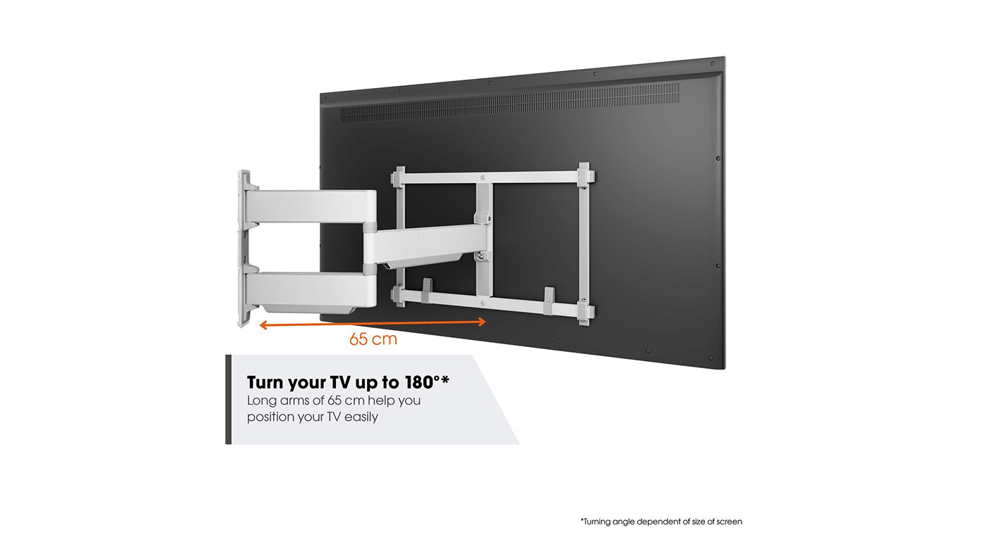 Vogel's TVM 5645 40 -77 inch Wit Draaibare tv-beugel
