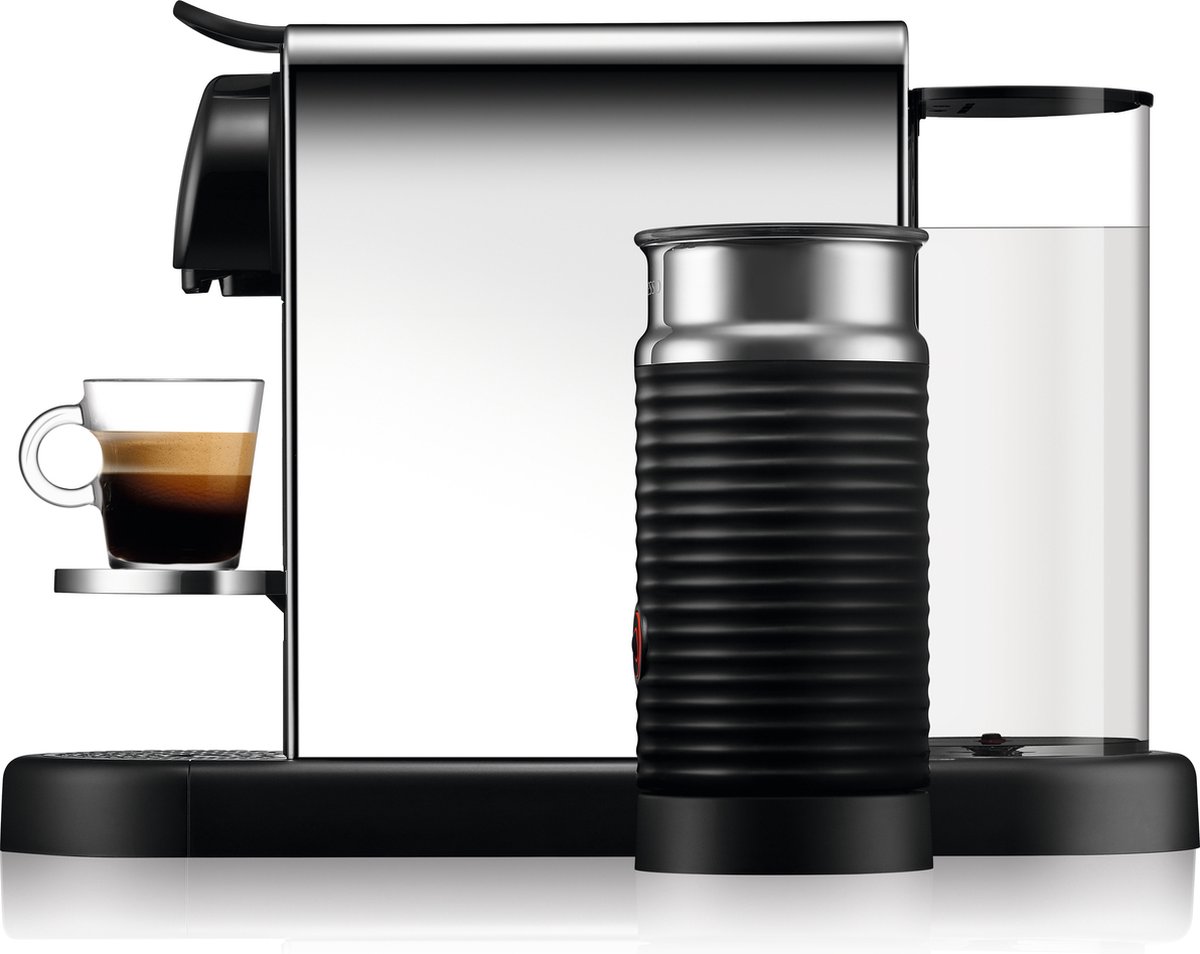 Krups Nespresso CitiZ Platinum & Milk XN630D RVS