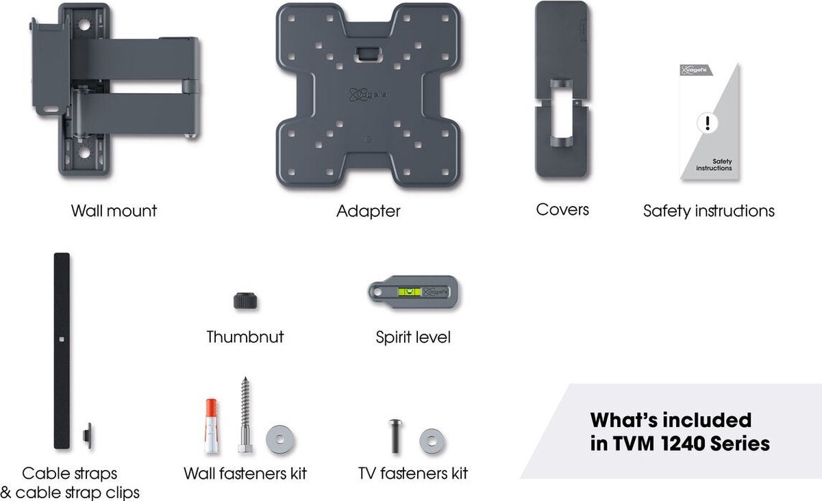 Vogel's TVM 1245 Draaibare tv-beugel (19 - 43 inch)