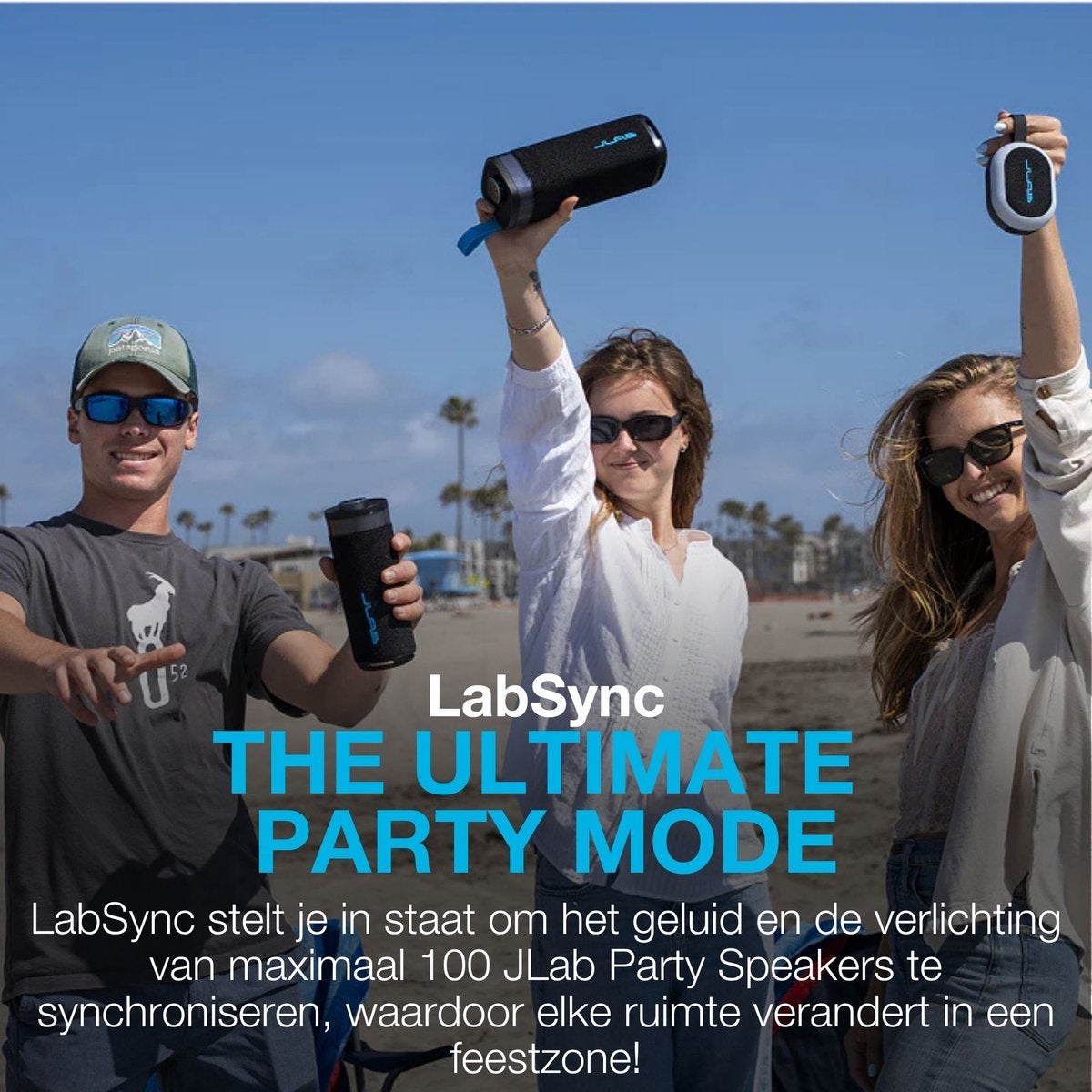 JLab Go Party Zwart