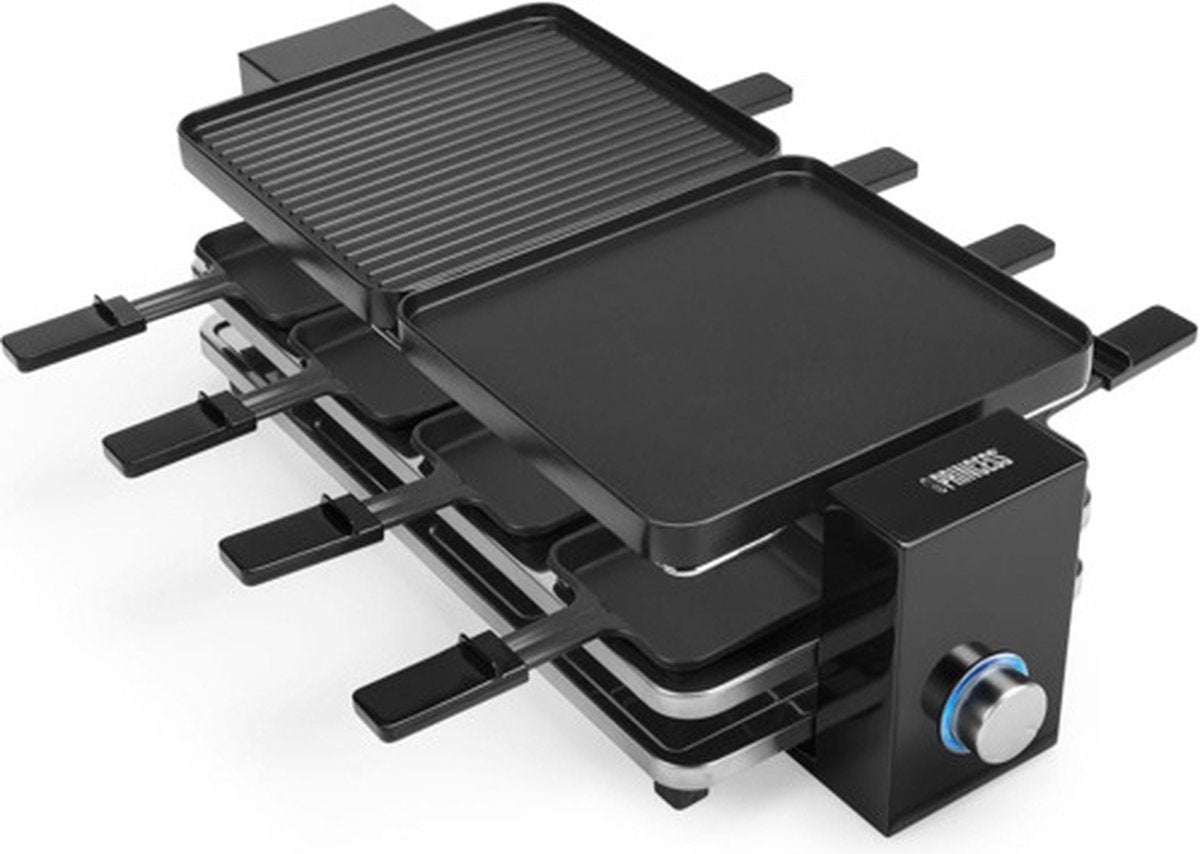 Princess 162925 Raclette Piano Black 8