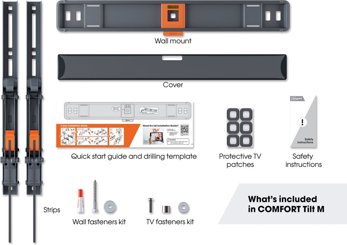 Vogel's TVM 3415 Muurbeugel (32-65 inch)