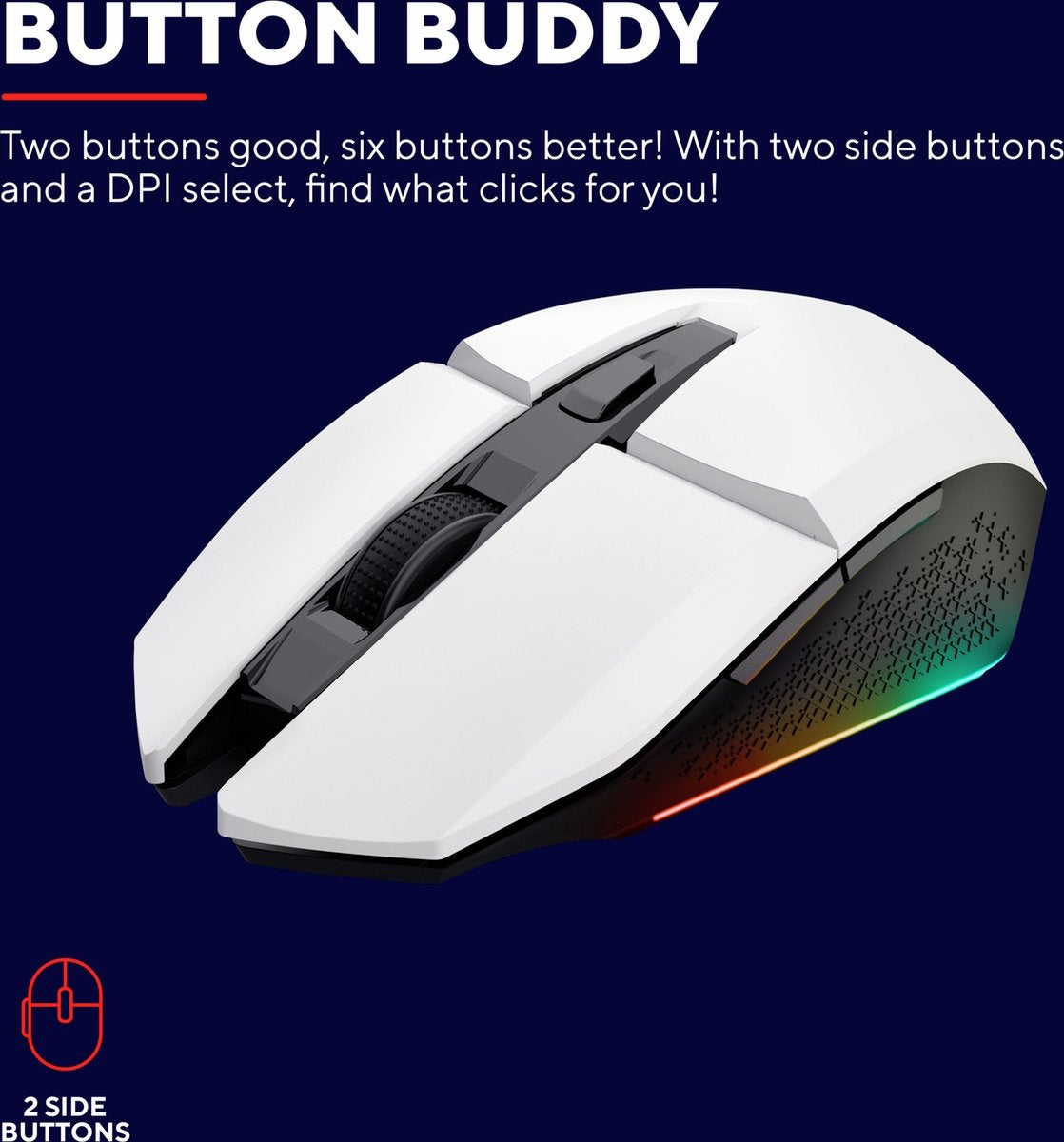 Trust GXT 110W Felox Wit