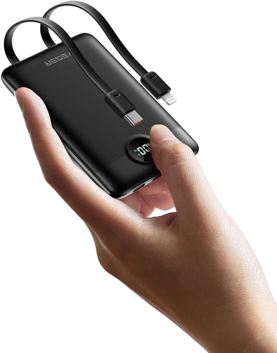 Veger C11 W1170 Mini Portable 10.000mAh Zwart